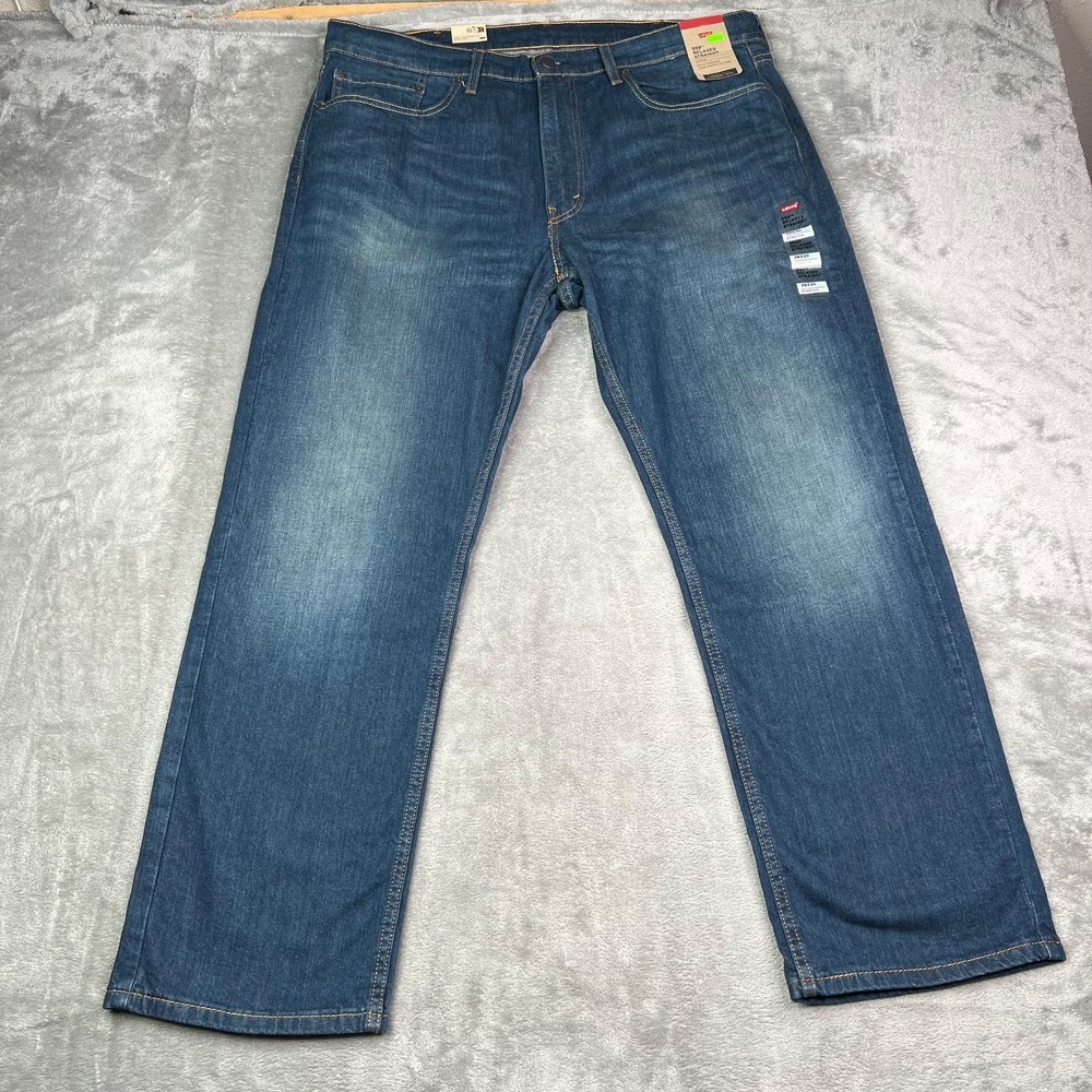 Levis‎ 559 Jeans Mens 38x30 Blue Relaxed Straight Loose Western Cowboy Denim New